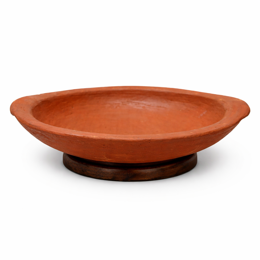 Kalimannu red clay appam chatti and tawa